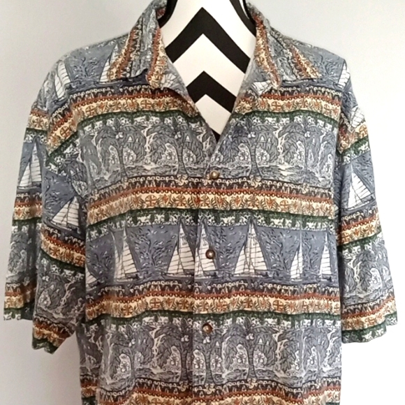 Men's XL Sailboat Shirt - Picture 3 of 4
